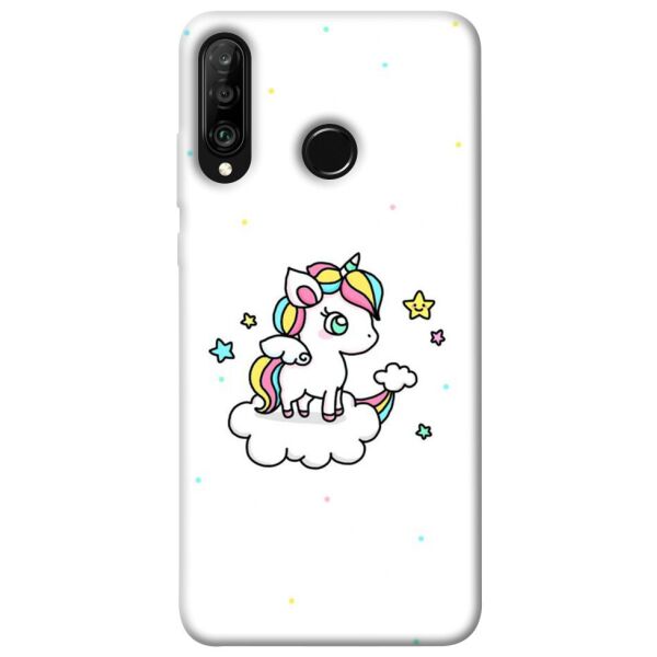 

Чехол itsPrint Единорог на облаке для Huawei P30 lite
