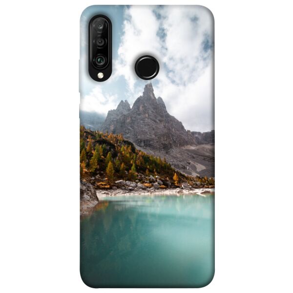 

Чехол itsPrint Озеро и скалы для Huawei P30 lite