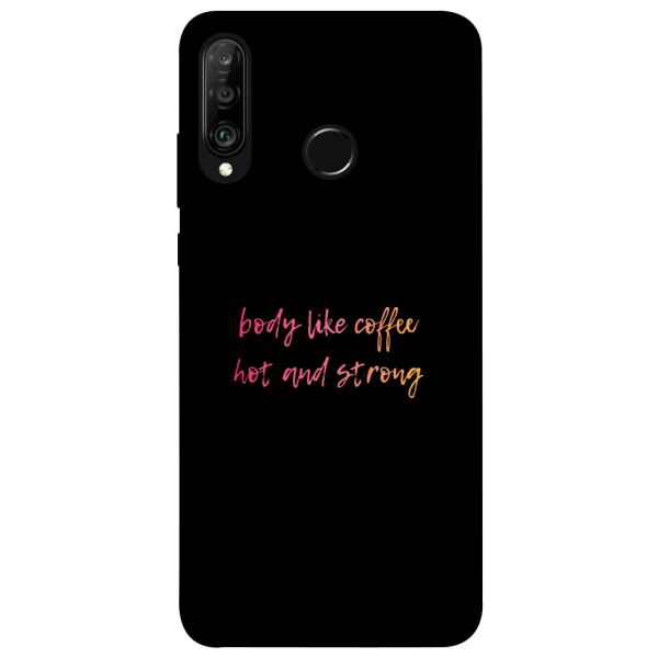 

Чехол itsPrint Body like coffee для Huawei P30 lite