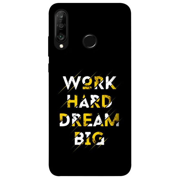 

Чехол itsPrint Work hard для Huawei P30 lite