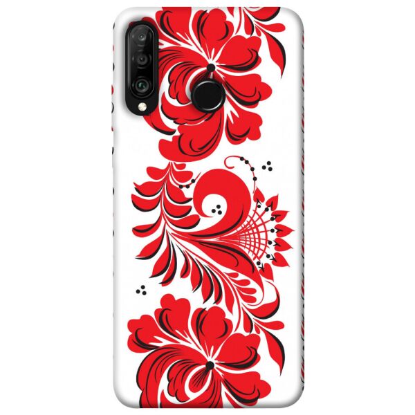 

Чехол itsPrint Червона вишиванка для Huawei P30 lite