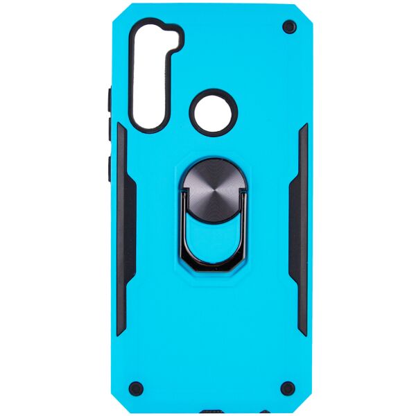 

Ударопрочный чехол SG Ring Color магнитный держатель для Xiaomi Redmi Note 8 Голубой