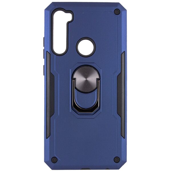 

Ударопрочный чехол SG Ring Color магнитный держатель для Xiaomi Redmi Note 8 Темно-синий