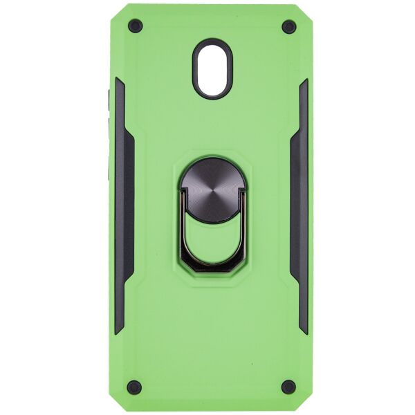 

Ударопрочный чехол SG Ring Color магнитный держатель для Xiaomi Redmi 8a Салатовый