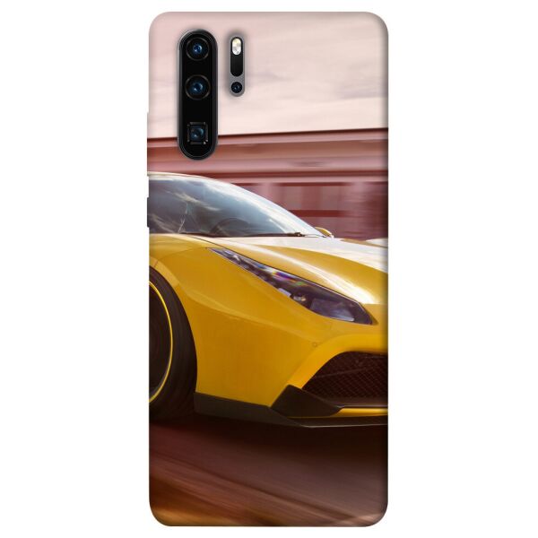 

Чехол itsPrint Yellow sportcar для Huawei P30 Pro