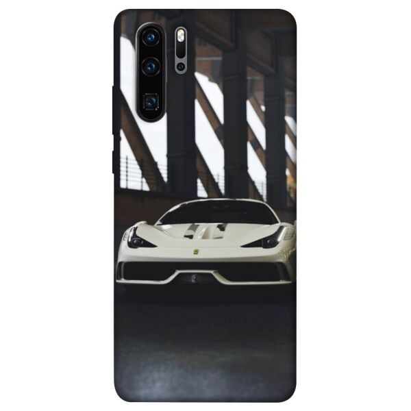 

Чехол itsPrint White sportcar для Huawei P30 Pro