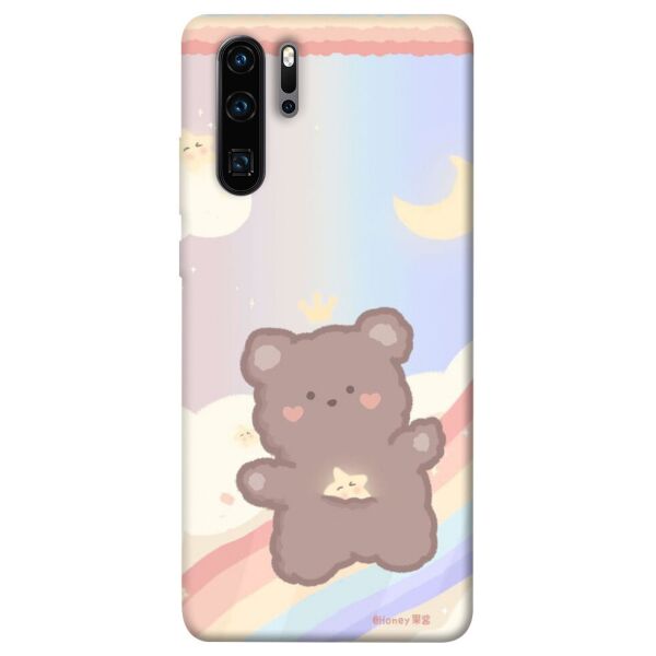 

Чехол itsPrint Ночной Мишка для Huawei P30 Pro