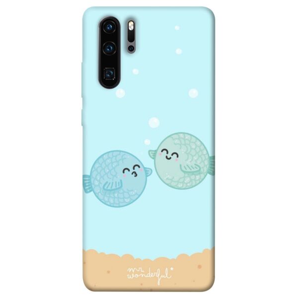 

Чехол itsPrint Две рыбки для Huawei P30 Pro