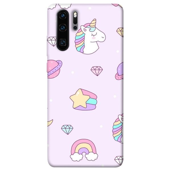 

Чехол itsPrint Паттерн единороги 2 для Huawei P30 Pro