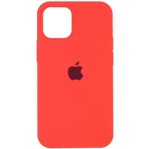 

Чехол Silicone Case Full Protective (AA) для Apple iPhone 12 Pro / 12 (6.1") Арбузный / Watermelon red