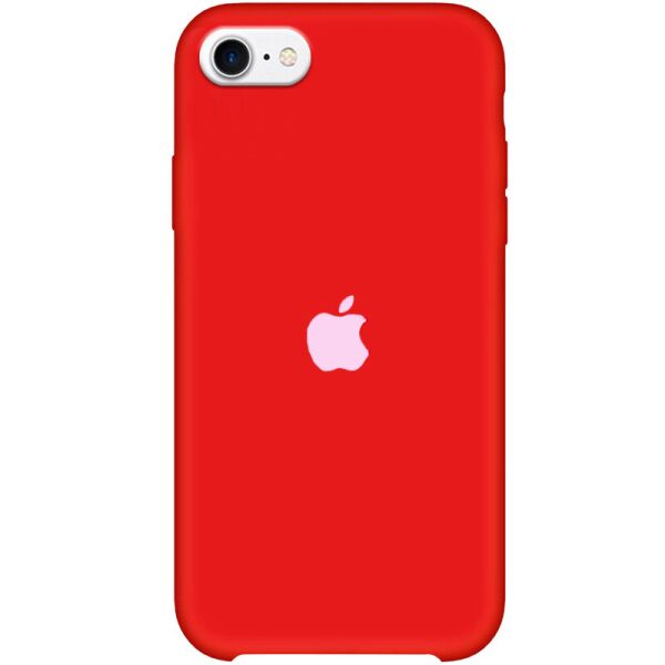 

Чехол Silicone Case (AA) для Apple iPhone SE (2020) Красный / Dark Red