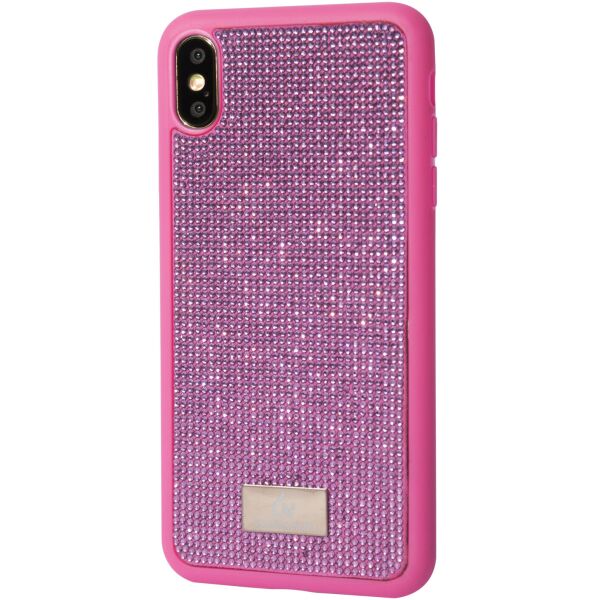 

TPU чехол Bling World Grainy Diamonds для Apple iPhone XS Max (6.5";) Розовый