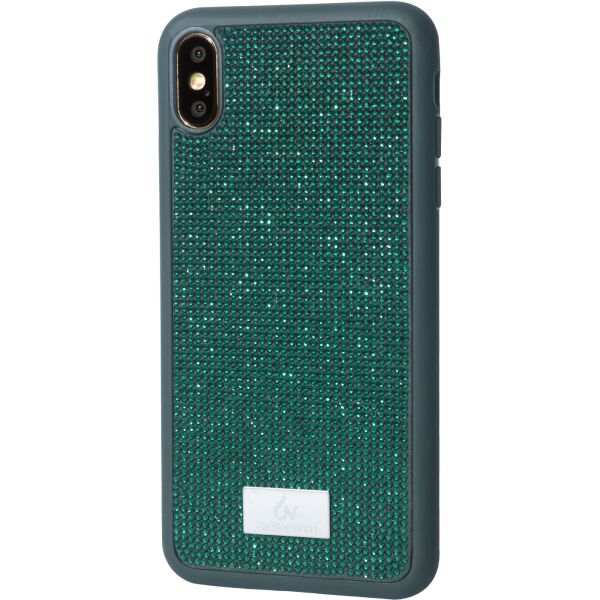 

TPU чехол Bling World Grainy Diamonds для Apple iPhone XS Max (6.5";) Зеленый