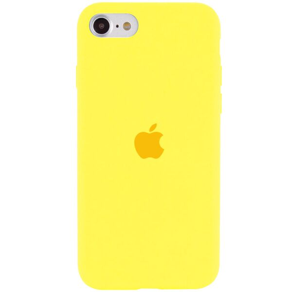 

Чехол Silicone Case Full Protective (AA) для Apple iPhone SE (2020) Желтый / Yellow