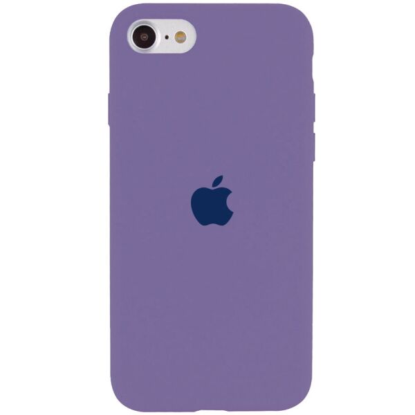 

Чехол Silicone Case Full Protective (AA) для Apple iPhone SE (2020) Серый / Lavender Gray