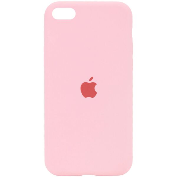 

Чехол Silicone Case Full Protective (AA) для Apple iPhone SE (2020) Розовый / Peach