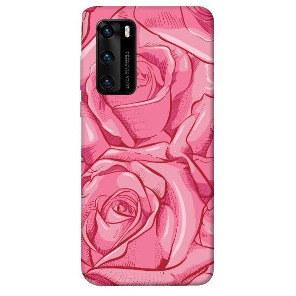 

Чехол itsPrint Розы карандашом для Huawei P40