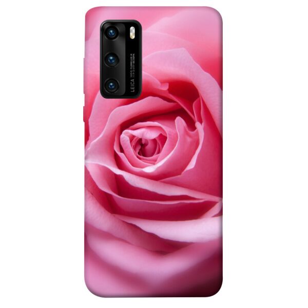 

Чехол itsPrint Розовый бутон для Huawei P40