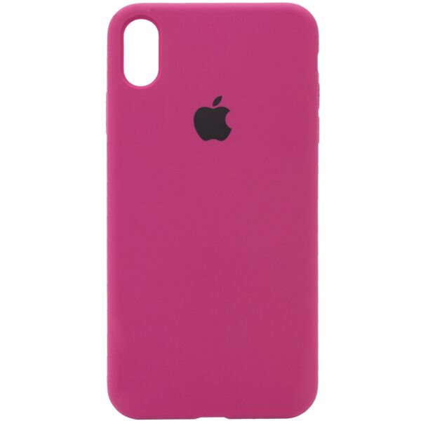 

Чехол Silicone Case Full Protective (AA) для Apple iPhone XS Max (6.5") Бордовый / Maroon