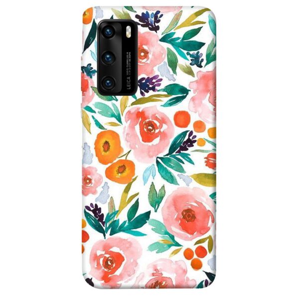 

Чехол itsPrint Акварельные цветы 2 для Huawei P40