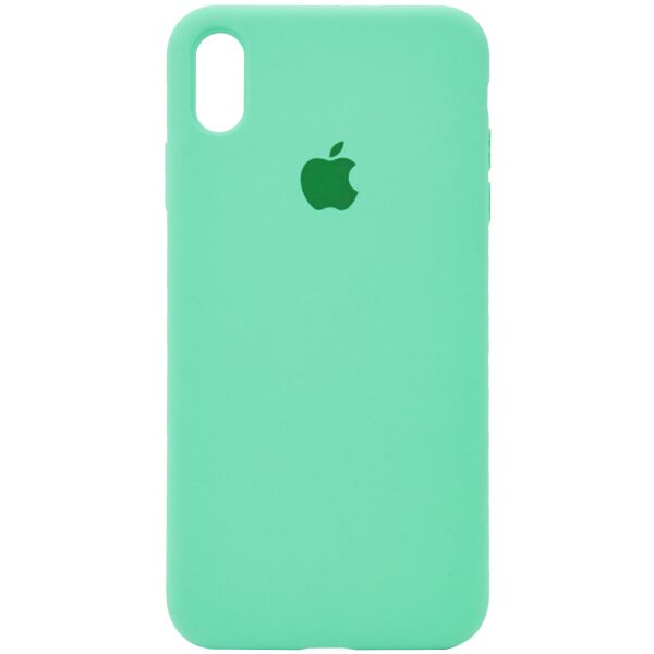 

Чехол Silicone Case Full Protective (AA) для Apple iPhone XS Max (6.5") Зеленый / Spearmint