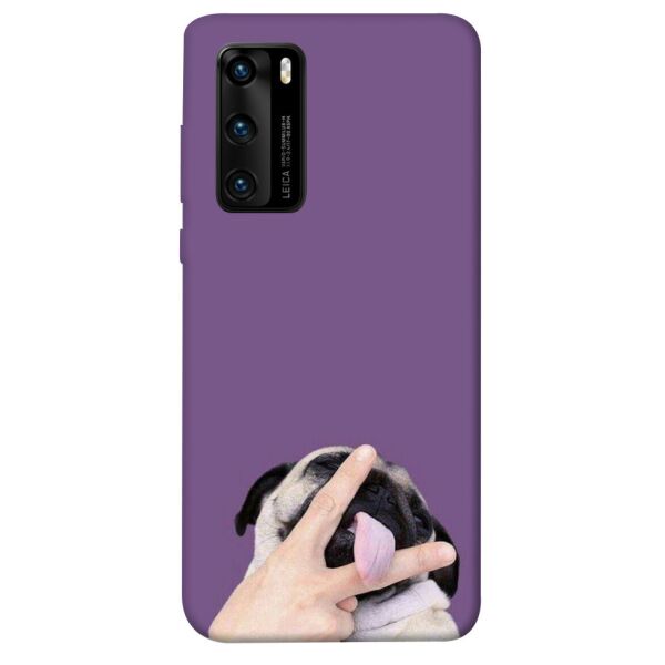 

Чехол itsPrint Мопс для Huawei P40