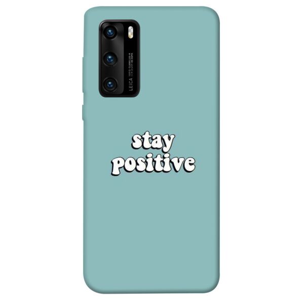 

Чехол itsPrint Stay positive для Huawei P40