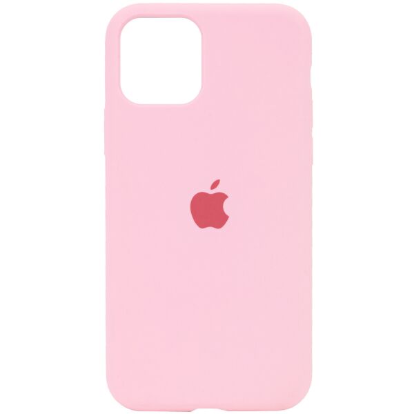 

Чехол Silicone Case Full Protective (AA) для Apple iPhone 11 Pro Max (6.5") Розовый / Light pink