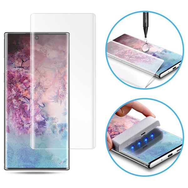 

Защитное 3D стекло Mocolo с УФ лампой для Samsung Galaxy Note 10 Прозрачный