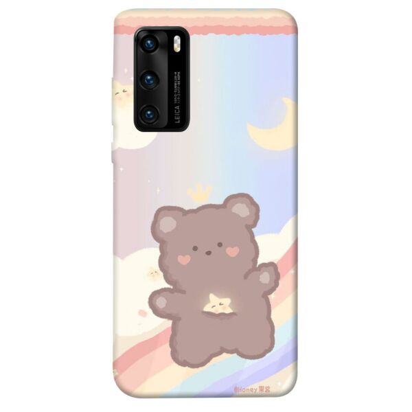 

Чехол itsPrint Ночной Мишка для Huawei P40