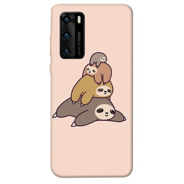 

Чехол itsPrint Ленивцы для Huawei P40