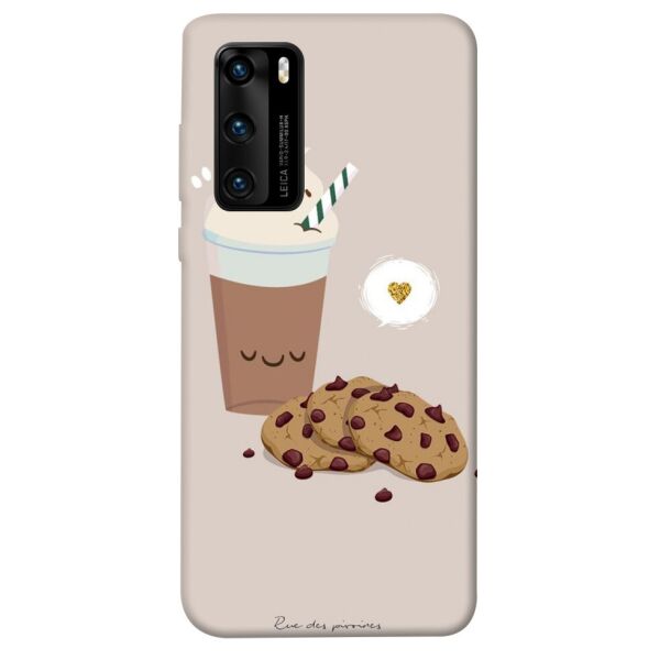 

Чехол itsPrint Кофе с печеньем для Huawei P40