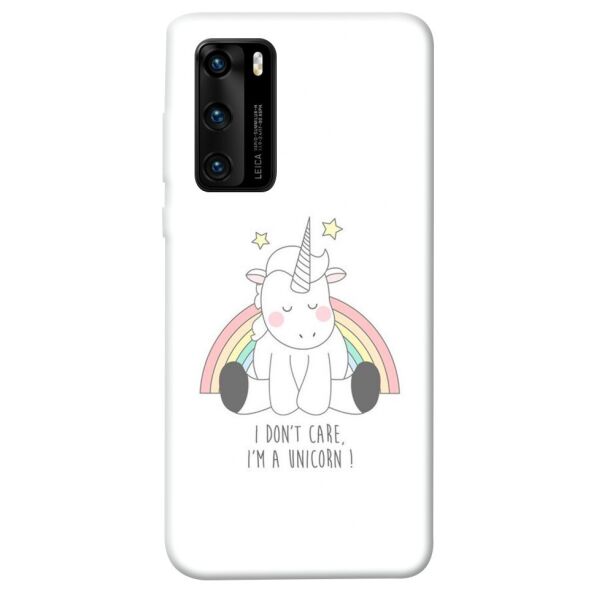 

Чехол itsPrint I don't care для Huawei P40