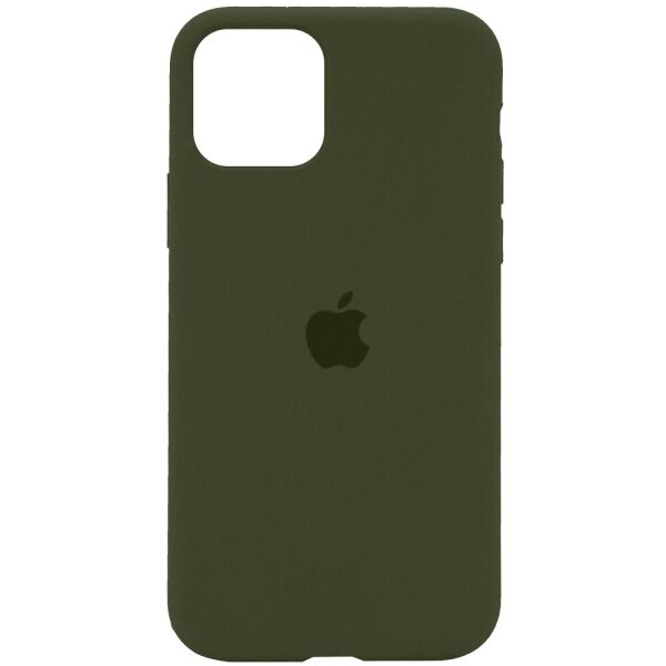 

Чехол Silicone Case Full Protective (AA) для Apple iPhone 11 Pro (5.8";) Зеленый / Dark Olive