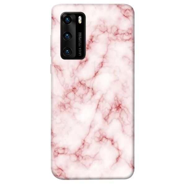 

Чехол itsPrint Розовый мрамор 3 для Huawei P40