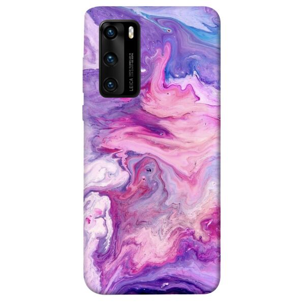 

Чехол itsPrint Розовый мрамор 2 для Huawei P40