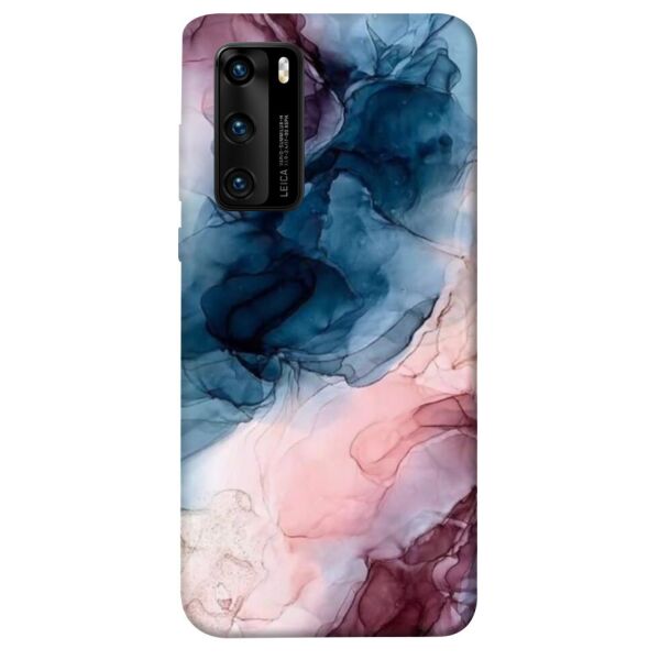 

Чехол itsPrint Розово-голубые разводы для Huawei P40