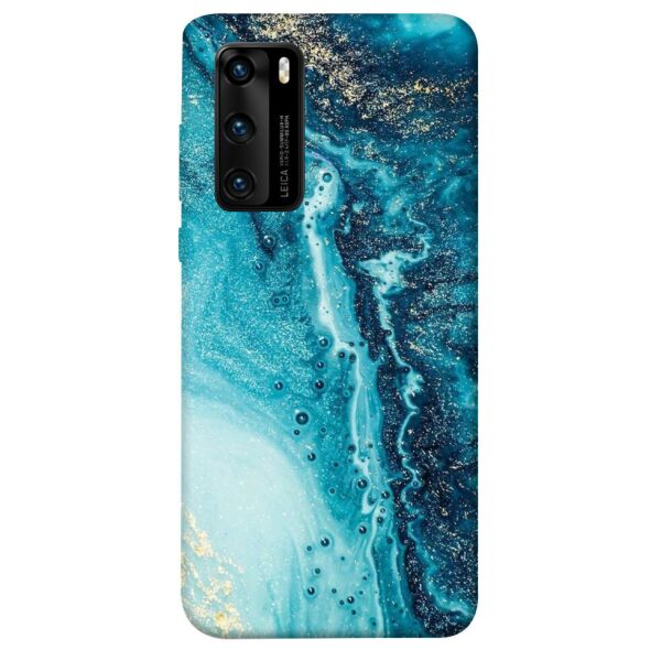 

Чехол itsPrint Голубая краска для Huawei P40