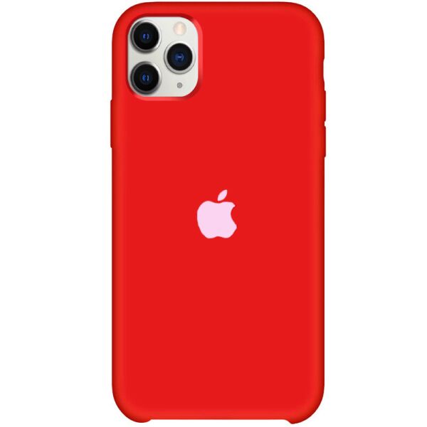 

Чехол Silicone Case (AA) для Apple iPhone 11 Pro Max (6.5") Красный / Dark Red