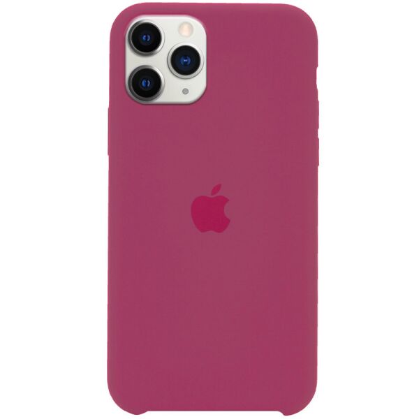 

Чехол Silicone Case (AA) для Apple iPhone 11 Pro (5.8") Красный / Rose Red
