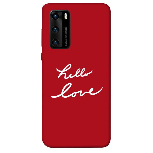 

Чехол itsPrint Hello love для Huawei P40