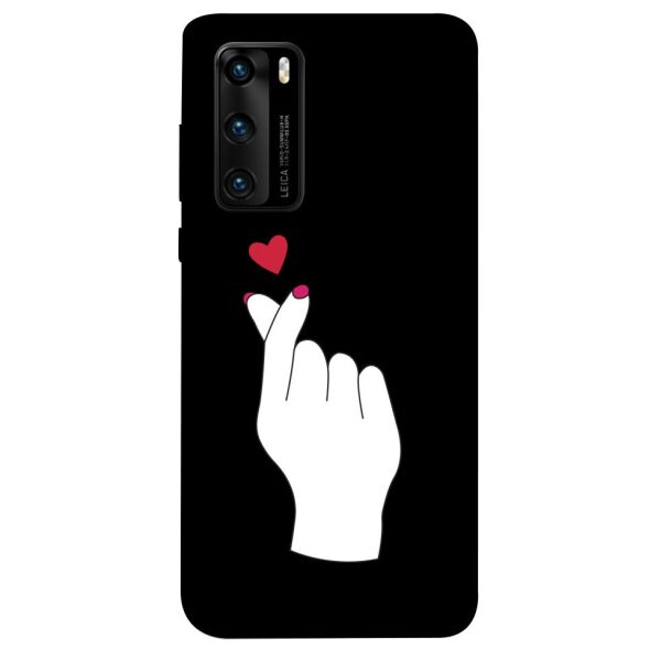 

Чехол itsPrint Сердце в руке для Huawei P40