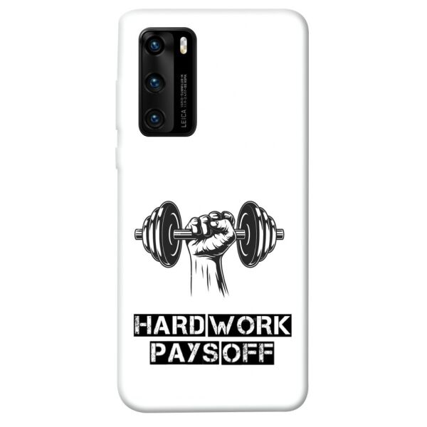 

Чехол itsPrint Hard work pays off для Huawei P40