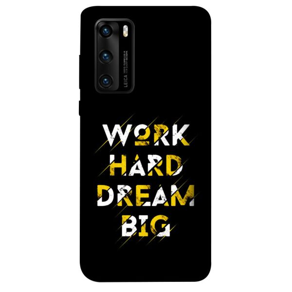 

Чехол itsPrint Work hard для Huawei P40