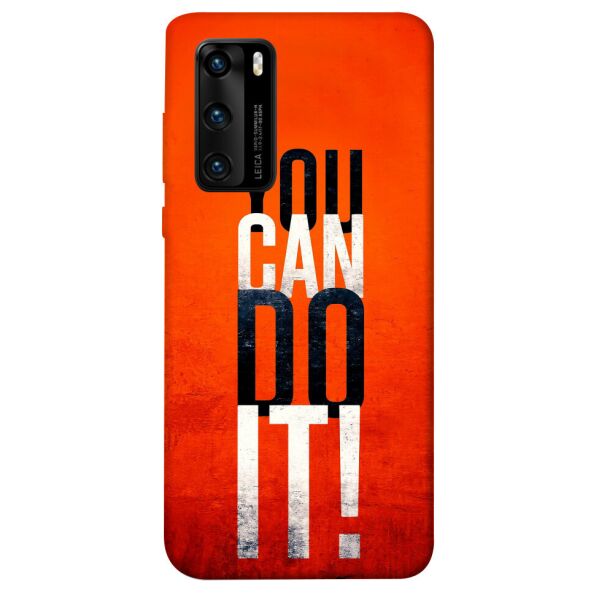 

Чехол itsPrint You can do it для Huawei P40