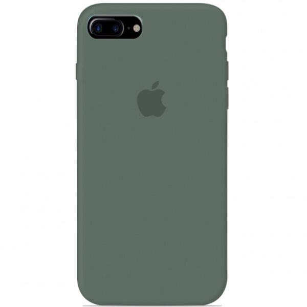 

Чехол Silicone Case Full Protective (AA) для Apple iPhone 7 plus / 8 plus (5.5") Зеленый / Pine green