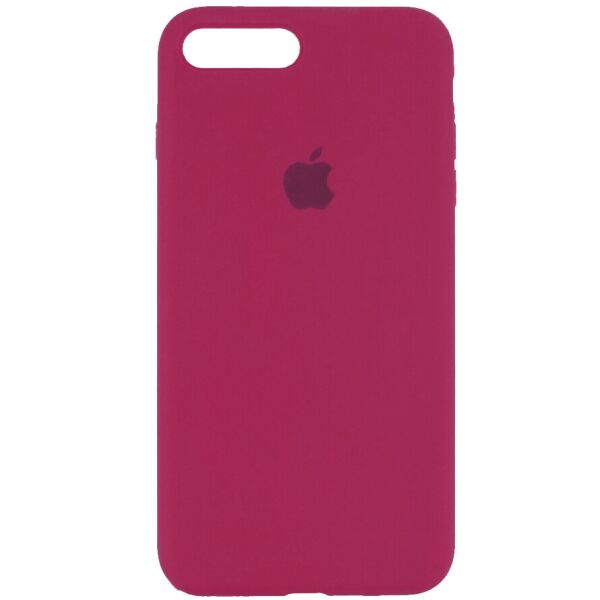

Чехол Silicone Case Full Protective (AA) для Apple iPhone 7 plus / 8 plus (5.5") Красный / Rose Red