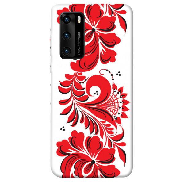 

Чехол itsPrint Червона вишиванка для Huawei P40