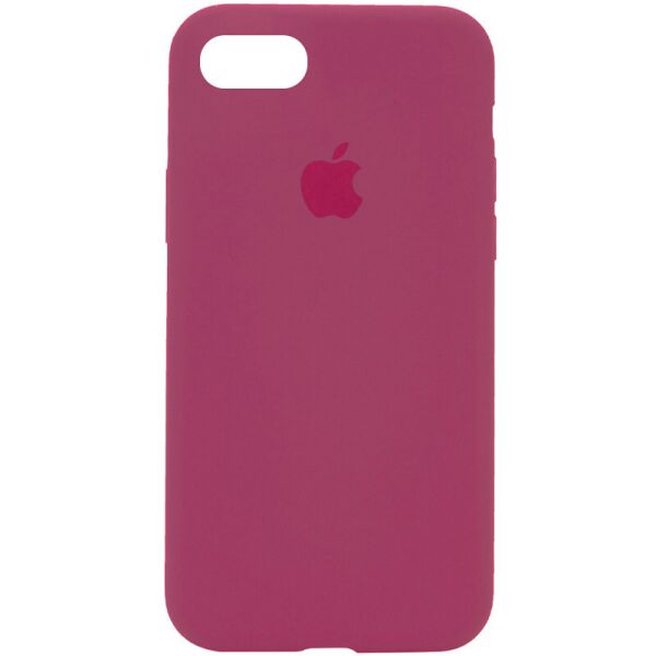 

Чехол Silicone Case Full Protective (AA) для Apple iPhone 7 / 8 / SE (2020) (4.7") Красный / Rose Red