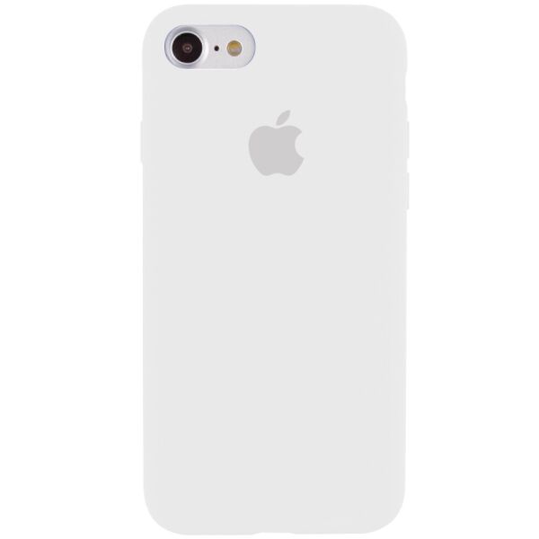 

Чехол Silicone Case Full Protective (AA) для Apple iPhone 7 / 8 / SE (2020) (4.7") Белый / White